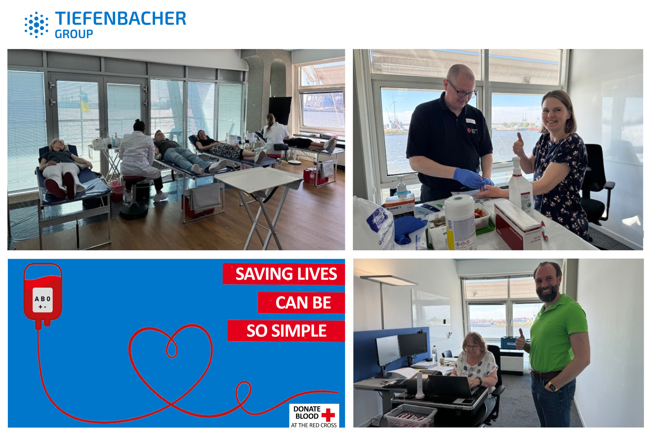 Tiefenbacher Group draws attention to blood donation